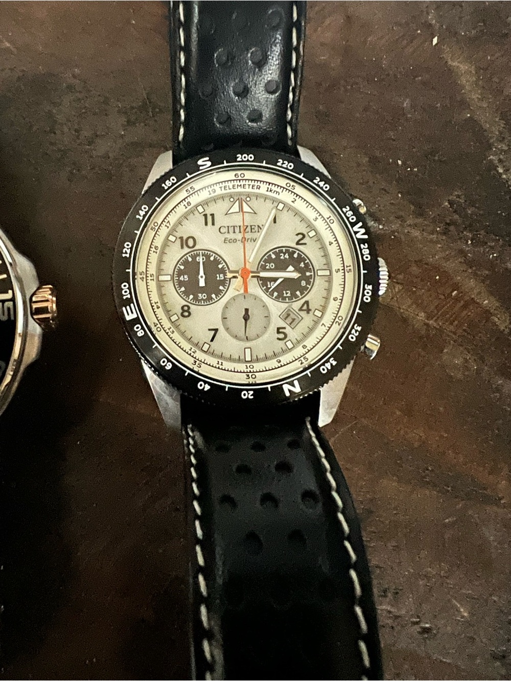 Lot of 4 Men's Wristwatches — Mixed Metal and Black Styles Citizen Ecco Drive - Picture 5 of 6